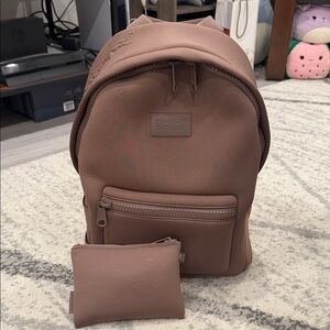 Dagne Dover Brown Backpack in Dune (medium)